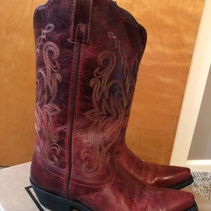 NEW Smoky Mountain Western Boots, red, size 8 NIB